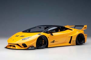 LAMBORGHINI HURACAN GT LB SILHOUETTE WORKS 2019 YELLOW METALLIC