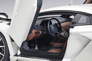 LAMBORGHINI AVENTADOR S 2017 BALLOON WHITE/PEARL WHITE — фото 4
