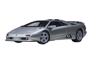 LAMBORGHINI DIABLO SE JOTA VIOLA SE30 BALLON SILVER — фото 1
