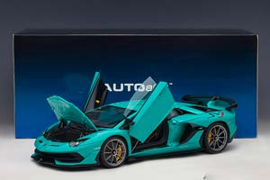 LAMBORGHINI AVENTADOR SVJ SOLID BLUE / ЛАМБОРГИНИ АВЕНТАДОР SVJ СПЛОШНОЙ СИНИЙ — фото 18