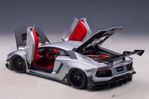 LAMBORGHINI AVENTADOR LB PERFORMANCE MATT METALLIC SILVER — фото 3