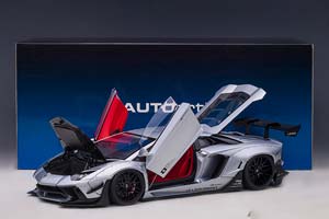 LAMBORGHINI AVENTADOR LB PERFORMANCE MATT METALLIC SILVER — фото 19