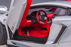 LAMBORGHINI AVENTADOR LB PERFORMANCE MATT METALLIC SILVER — фото 4