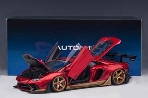 LAMBORGHINI AVENTADOR LB PERFORMANCE HYPER RED/GOLD ACCENTS — фото 19