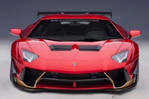 LAMBORGHINI AVENTADOR LB PERFORMANCE HYPER RED/GOLD ACCENTS — фото 9