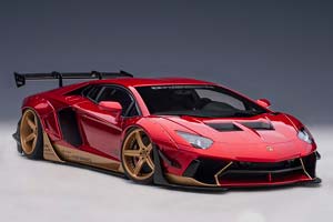 LAMBORGHINI AVENTADOR LB PERFORMANCE HYPER RED/GOLD ACCENTS — фото 11