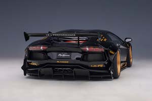 LAMBORGHINI AVENTADOR LB PERFORMANCE BLACK/GOLDEN — фото 14