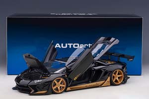 LAMBORGHINI AVENTADOR LB PERFORMANCE BLACK/GOLDEN — фото 19
