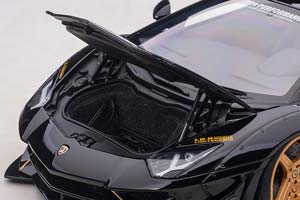 LAMBORGHINI AVENTADOR LB PERFORMANCE BLACK/GOLDEN — фото 6