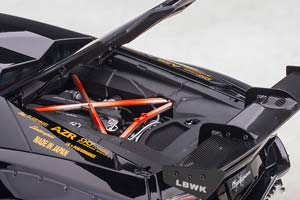 LAMBORGHINI AVENTADOR LB PERFORMANCE BLACK/GOLDEN — фото 8