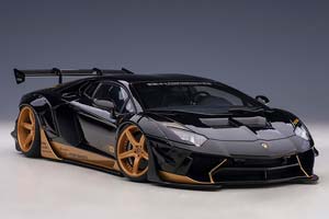 LAMBORGHINI AVENTADOR LB PERFORMANCE BLACK/GOLDEN — фото 11