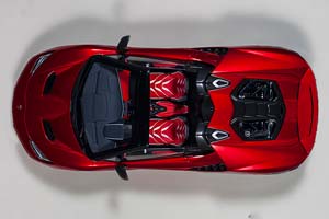 LAMBORGHINI CENTENARIO ROADSTER METALLIC RED — фото 18