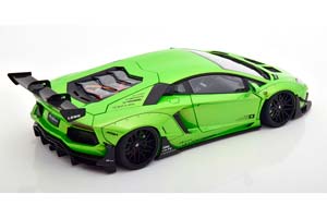 LAMBORGHINI AVENTADOR LIBERTY WALK LB WORKS LIMITED EDITION ЗЕЛЕНЫЙ — фото 2