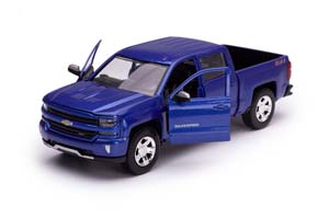 CHEVROLET SILVERADO 1500 LT-Z71 CREW CAB 2017 СИНИЙ — фото 3