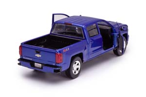 CHEVROLET SILVERADO 1500 LT-Z71 CREW CAB 2017 СИНИЙ — фото 4