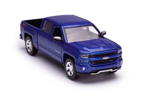 CHEVROLET SILVERADO 1500 LT-Z71 CREW CAB 2017 СИНИЙ — фото 7