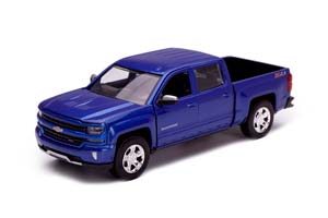 CHEVROLET SILVERADO 1500 LT-Z71 CREW CAB 2017 СИНИЙ