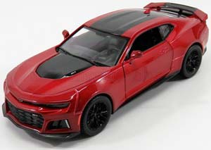 CHEVROLET CAMARO ZL1 COUPE 2017, RED MET BLACK