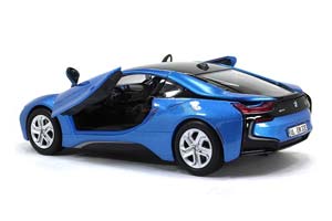 BMW I8 COUPE 2018 BLUE / БМВ АЙ8 СИНИЙ — фото 3