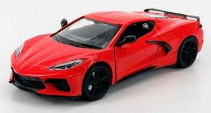 CHEVROLET CORVETTE C8 COUPE 2020, RED