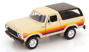 FORD BRONCO 1978 CREME BLACK