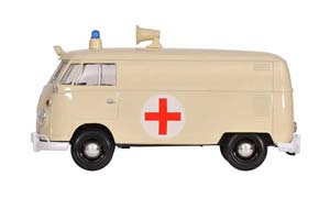 VW VOLKSWAGEN T1 TYPE 2 VAN AMBULANCE RED CROSS 1962 — фото 4
