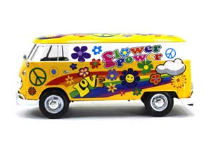 VW VOLKSWAGEN T1 TYPE 2 1961 VAN FLOWER POWER / ФОЛЬКСВАГЕН СИЛА ЦВЕТОВ — фото 3