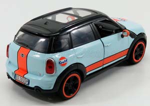 MINI COOPER S COUNTRYMAN GULF 2010, LIGHT BLUE ORANGE — фото 2