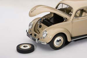 VW VOLKSWAGEN BEETLE KAFER LIMOUSINE 1955 / ФОЛЬКСВАГЕН БИТЛ БЕЖЕВЫЙ — фото 5