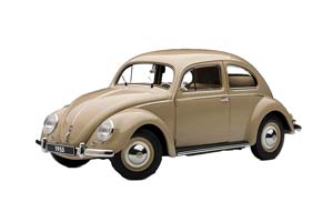 VW VOLKSWAGEN BEETLE KAFER LIMOUSINE 1955 / ФОЛЬКСВАГЕН БИТЛ БЕЖЕВЫЙ