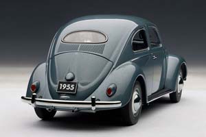 VW VOLKSWAGEN BEETLE 1955 LIMOUSINE STRATOS SILVER — фото 3