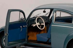VW VOLKSWAGEN BEETLE 1955 LIMOUSINE STRATOS SILVER — фото 12