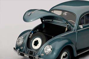 VW VOLKSWAGEN BEETLE 1955 LIMOUSINE STRATOS SILVER — фото 14