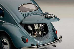 VW VOLKSWAGEN BEETLE 1955 LIMOUSINE STRATOS SILVER — фото 16
