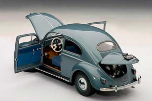 VW VOLKSWAGEN BEETLE 1955 LIMOUSINE STRATOS SILVER — фото 17