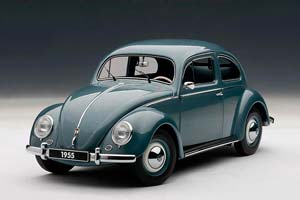 VW VOLKSWAGEN BEETLE 1955 LIMOUSINE STRATOS SILVER — фото 18