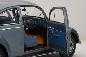 VW VOLKSWAGEN BEETLE 1955 LIMOUSINE STRATOS SILVER — фото 7