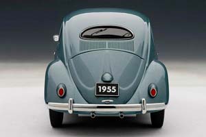 VW VOLKSWAGEN BEETLE 1955 LIMOUSINE STRATOS SILVER — фото 9