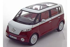 VW VOLKSWAGEN BULLI ID BUZZ CONCEPT CAR AUTOSALON GENEVE 2011 REDMETALLIC WHITE