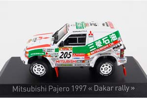 MITSUBISHI PAJERO #205 "MITSUBISHI MOTORS TEAM" KENJIRO SHINOZUKA/MAGNE ПОБЕДИТЕЛЬ DAKAR RALLY 1997 — фото 5