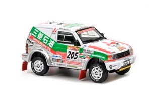 MITSUBISHI PAJERO #205 "MITSUBISHI MOTORS TEAM" KENJIRO SHINOZUKA/MAGNE ПОБЕДИТЕЛЬ DAKAR RALLY 1997 — фото 1