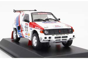 MITSUBISHI PAJERO #213 "MITSUBISHI MOTORS TEAM" SHINOZUKA/MAGNE 3 МЕСТО DAKAR RALLY 1992 — фото 3