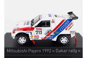 MITSUBISHI PAJERO #213 "MITSUBISHI MOTORS TEAM" SHINOZUKA/MAGNE 3 МЕСТО DAKAR RALLY 1992 — фото 5