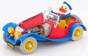JAGUAR SS 100 WALT DISNEY RED BLUE YELLOW — фото 3