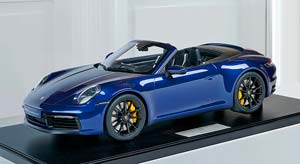 PORSCHE 911 (992) CARRERA 4S CONVERTIBLE 2020 BLUEMETALLIC — фото 3