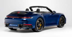 PORSCHE 911 (992) CARRERA 4S CONVERTIBLE 2020 BLUEMETALLIC — фото 2