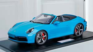 PORSCHE 911 (992) CARRERA 4S CONVERTIBLE 2020 LIGHTBLUE — фото 3