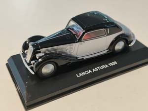 LANCIA ASTURA 1935 СЕРЕБРИСТЫЙ/ЧЕРНЫЙ (БОКС МОЖЕТ ИМЕТЬ ПОТЕРТОСТИ ИЛИ ТРЕЩИНЫ)