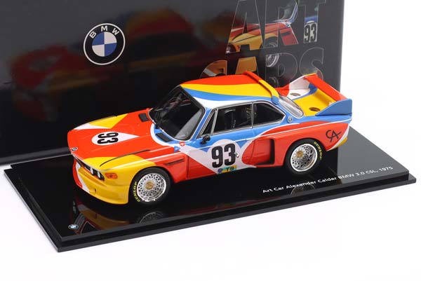 BMW 3.0 CSL #93 24H LEMANS 1975 ART CAR ALEXANDER CALDER / БМВ 3 КСЛ 24 ЧАСА ЛЕ-МАН АРТ АВТОМОБИЛЬ АЛЕКСАНДР КАЛДЕР — фото 3