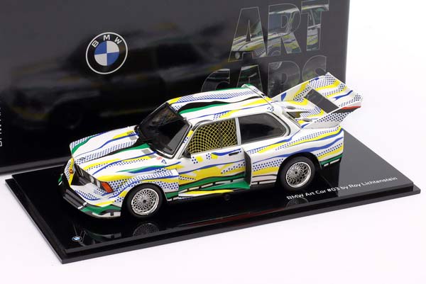 BMW 320I E21 TURBO GR.5 #50 24H LEMANS 1977 ART CAR ROY LICHTENSTEIN / БМВ 320I E21 ТУРБО ГР 5 24 ЧАСА ЛЕ-МАН АРТ АВТОМОБИЛЬ РОЙ ЛИЧТЕНСТЕЙН — фото 3